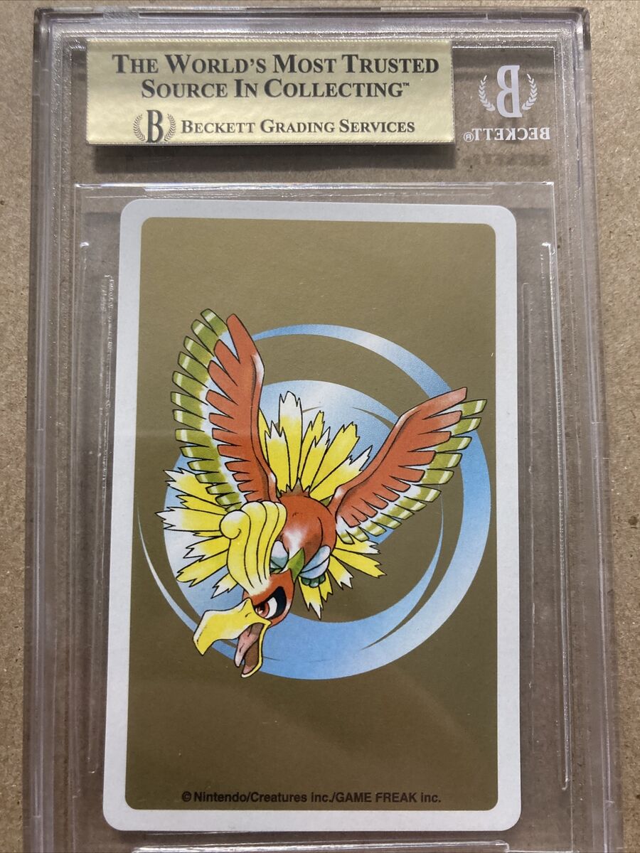 BGS 10 1999 Pikachu JOKER Ho-oh Back Pokemon Gold Poker BGS 10 1999 Pikachu JOKER Ho-oh Back Pokemon Gold Poker