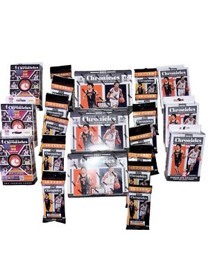 21  Panini Chronicles Draft Piks Mega  x3 + fat pk x12+ hanger x3 + 20  hangr x3