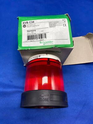 Schneider Electric XVBC34 red steady unit 084507, 8B-2012-26-2, 70mm