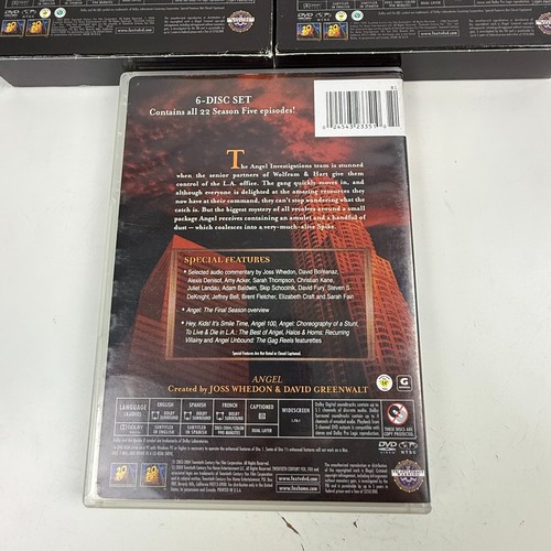 Angel Season 1-5 TV Show Series DVD Box Set Buffy The Vampire Slayer - 第 12/14 張圖片