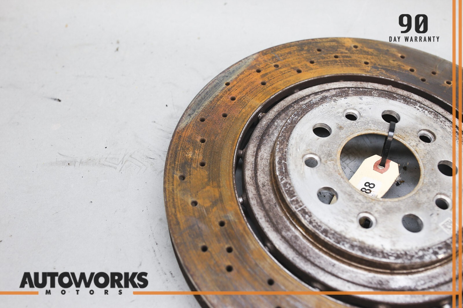 14-24 Maserati Ghibli M157 Front Left Driver Side Brake Rotor Disc OEM