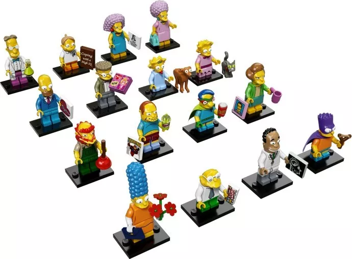 Lego simpsons blind bags hot sale