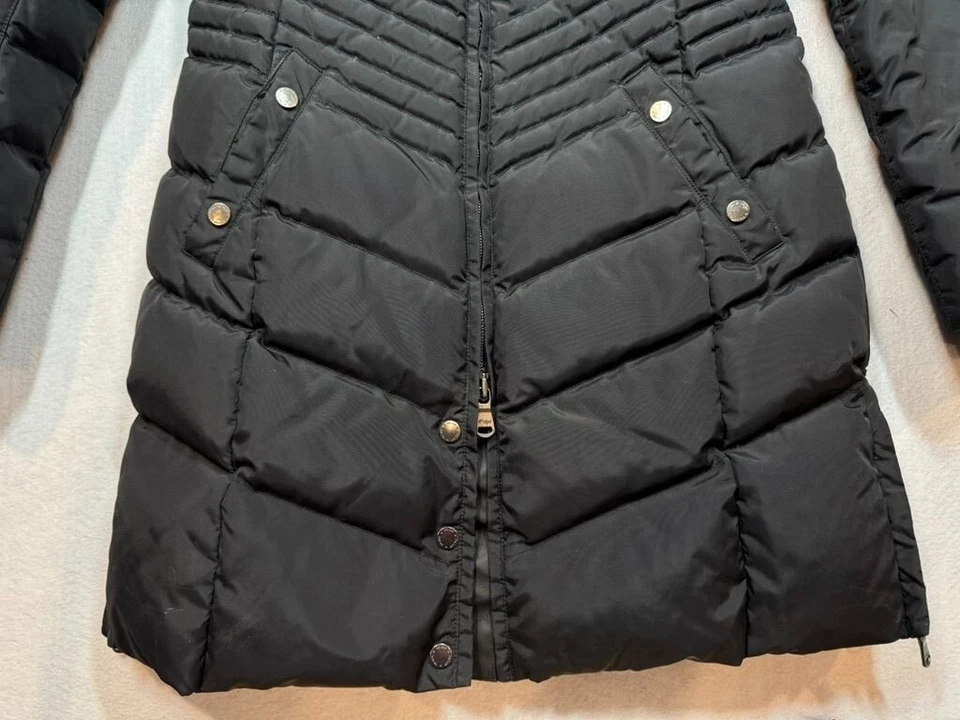 Pajar Canada Brooklyn Parka Jacket Quilted Black Insulated Coat Women's Medium M - Image 4 of 4