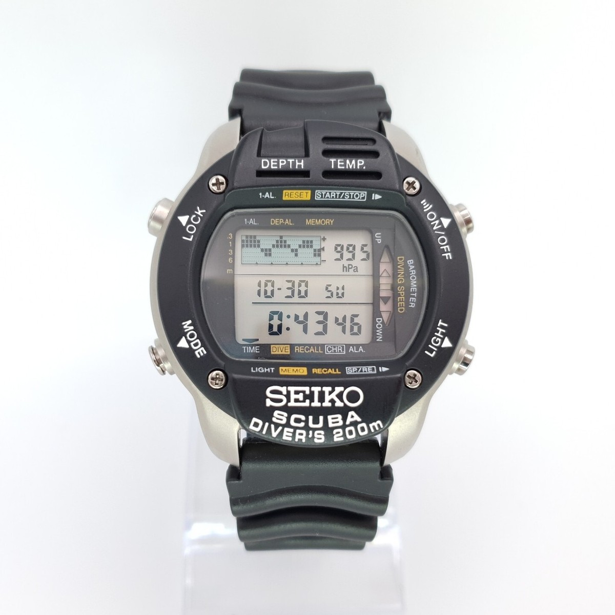 NOS SEIKO M796-5A10 SCUBA DIVER'S 200M TITANIUM VINTAGE NOS SEIKO M796-5A10 SCUBA DIVER'S 200M TITANIUM VINTAGE