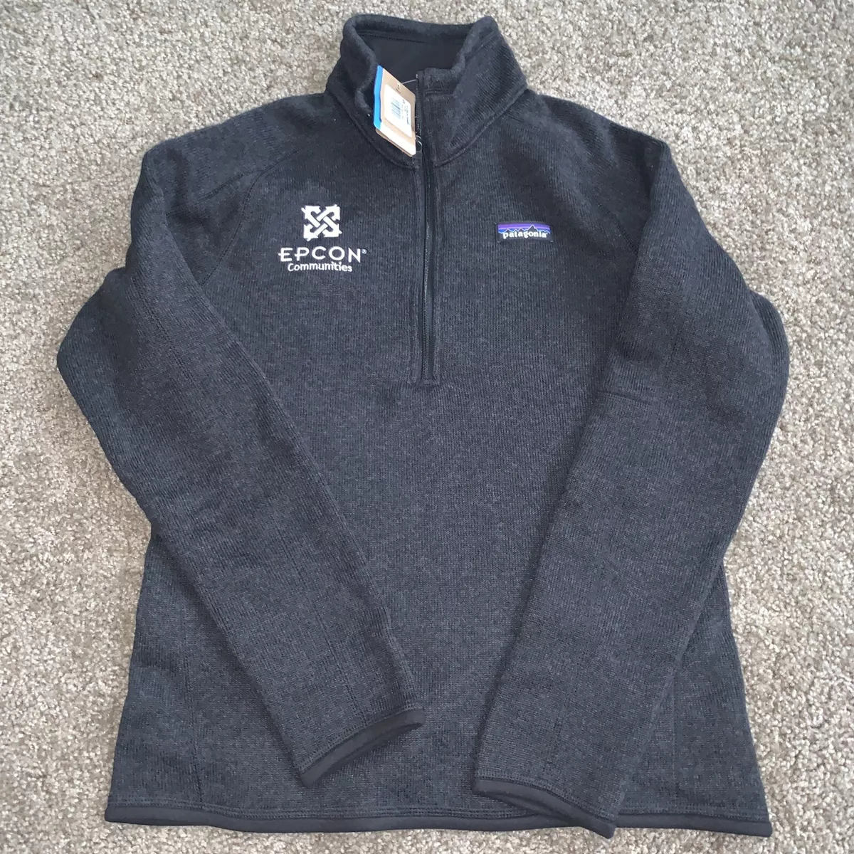 Patagonia Better Sweater Quarter Zip Fleece Pullover Company Branded