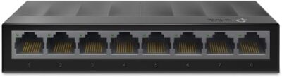 TP-Link LS1008G 8-Port Gigabit Switch Auto-Negotiation Plug and Play Energiespar