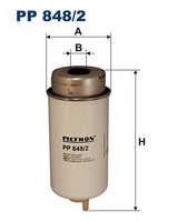 Filtron Pp 848/2 Kraftstofffilter FÜR Ford Ford Australia Ldv Lti