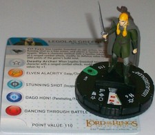 LEGOLAS GREENLEAF 012 Lord of the Rings: The Two Towers LotR HeroClix