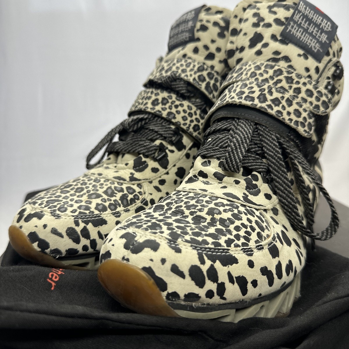 Bernhard Willhelm trainers camper men’s size 9 animal print white gray black Pickup ] Any love for weirdo freak sneakers? Bernhard  main image 3