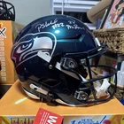 Rashid Shaheed Autographed Speed Flex Football Helmet Beckett Authenticated