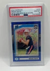 2024 Donruss - Rated Rookie Drake Maye #379 Optic Preview Blue Scope PSA 10 (RC)