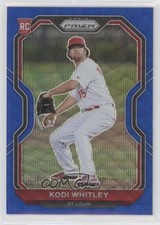 2021 Panini Prizm Tier II Blue Wave Prizm 19/60 Kodi Whitley #104 2t9