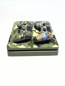 Ps4 Console Wwii Edition With 2 Controllers. Tested And Ready To Play.