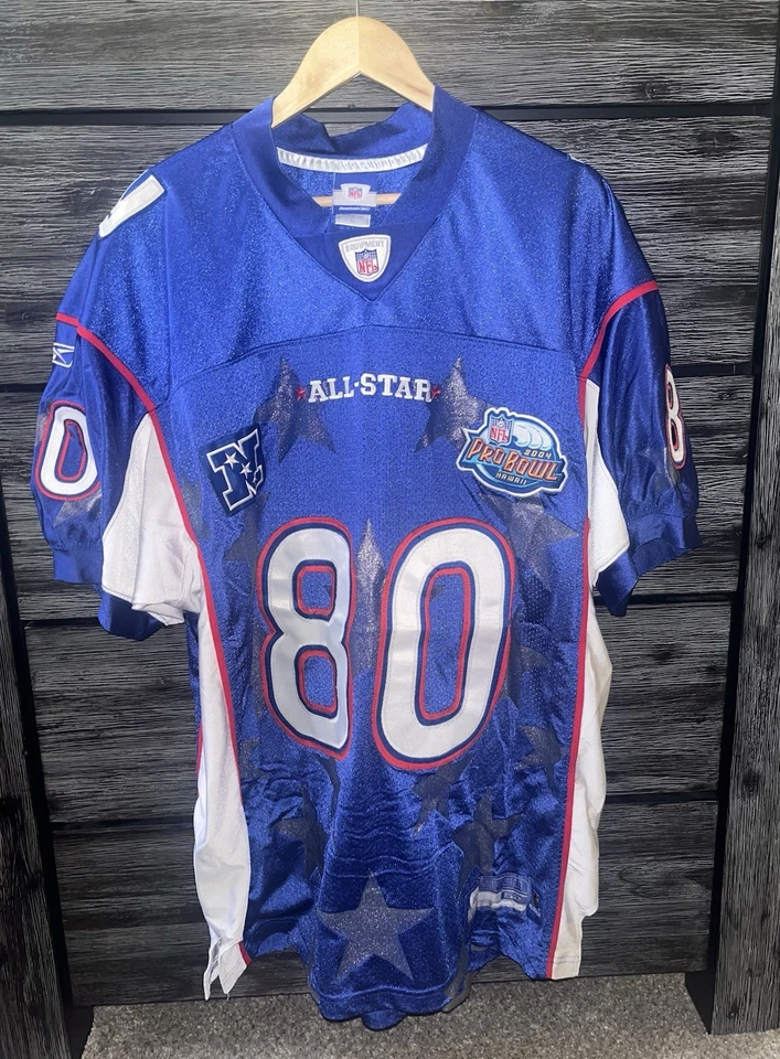 !!️ Camiseta deportiva vintage original Reebok NY Giants Jeremy Shockey 2004 Pro Bowl - 2XL Foto 2 de 4