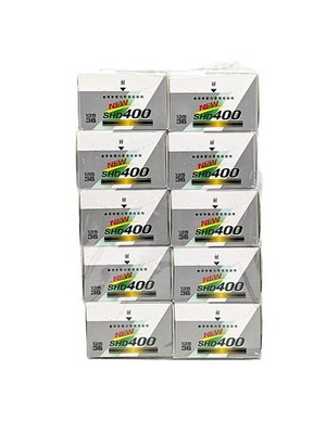 10x Lucky Film NEW SHD 400 35mm Classic Black & White Film ISO 400 36 Exp