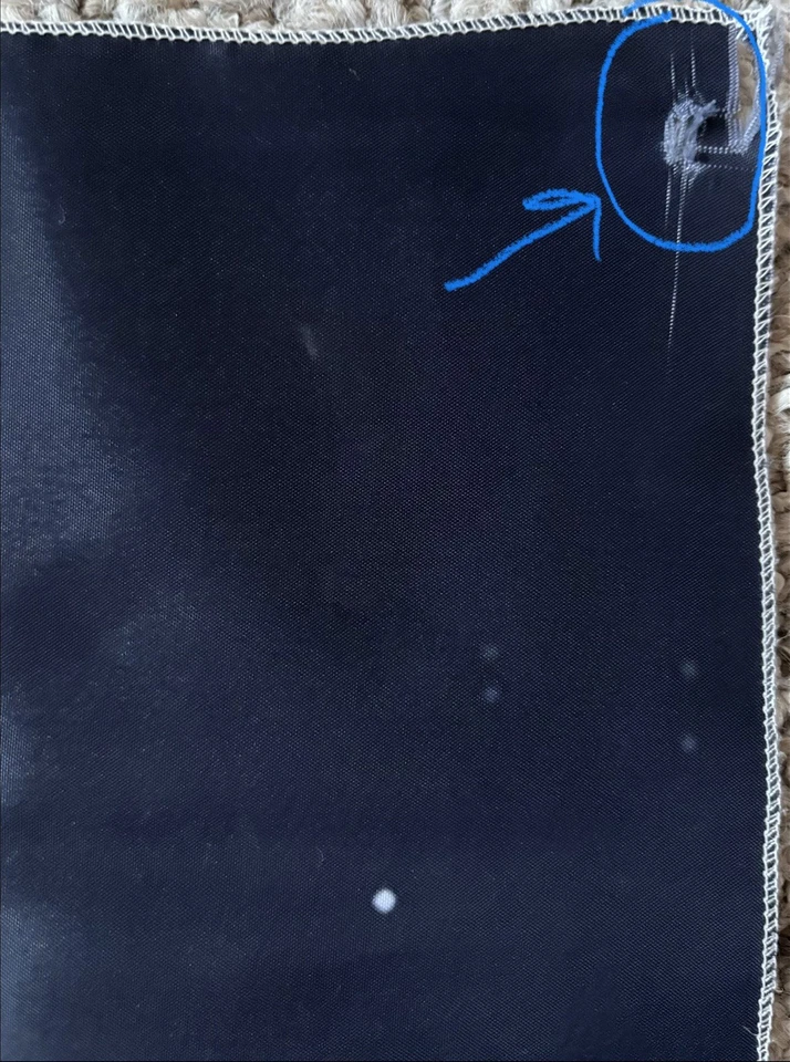 Tapiz de astronauta espacial - 79,5 pulgadas por 58,5 pulgadas - usado Foto 3 de 3