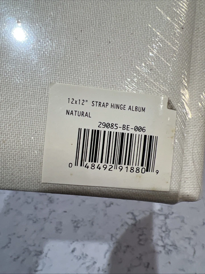 Álbum de recortes Westrim Crafts 12x12 tela natural recorte 11 hojas Foto 3 de 4