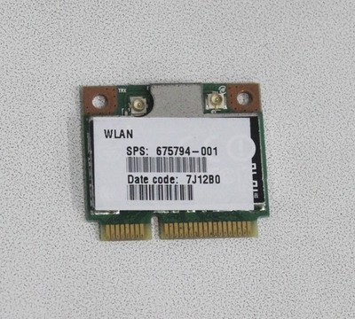 AR9485 Ar9485 HP Wifi LAN Wireless Atheros 802.11B/G/N 1X1 Adapter ''GRADE A''