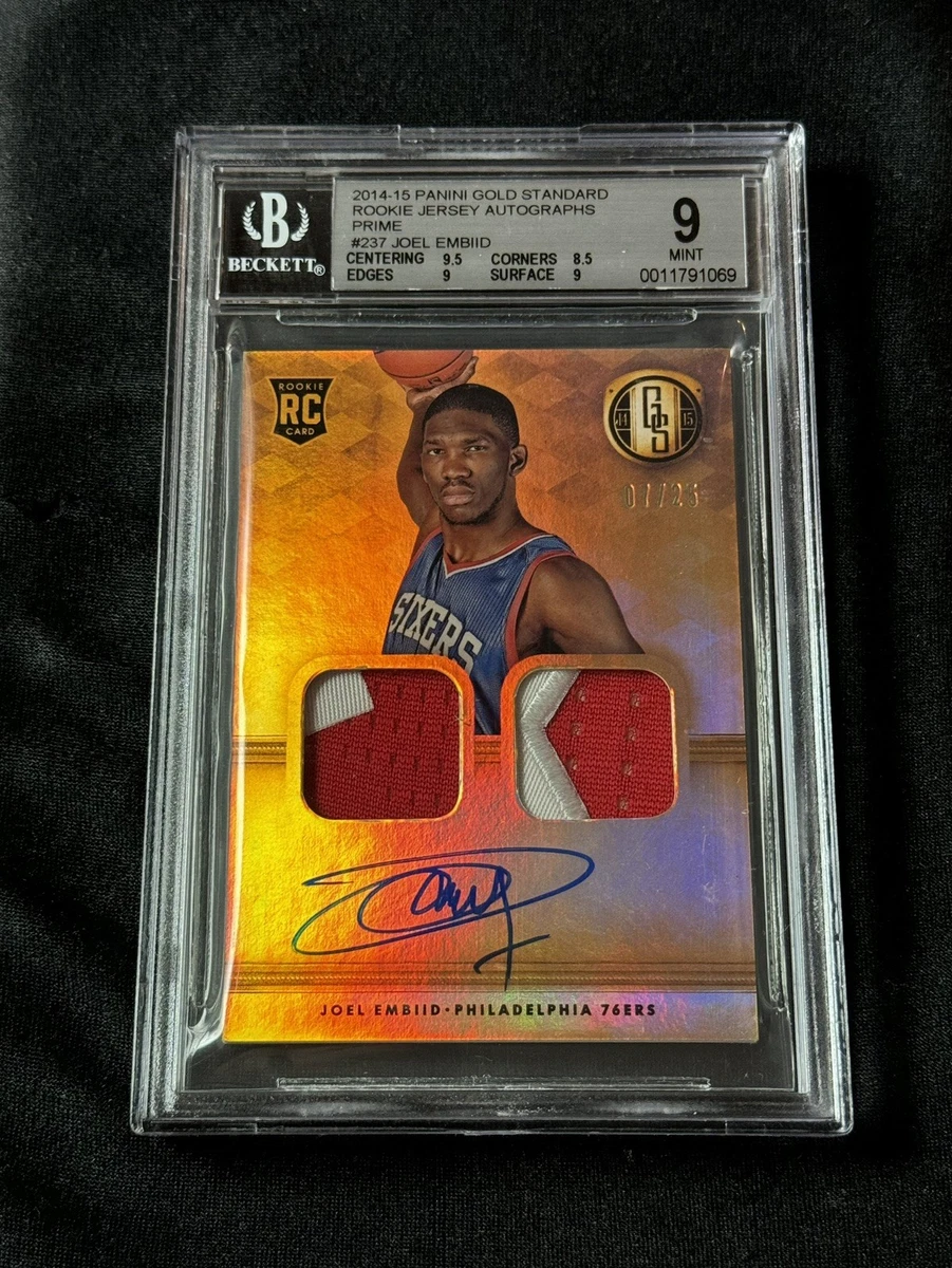 Joel Embiid Basketball Sports Trading Cards & Accessories