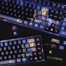 Arknights Amiya Theme Mechanical keyboard keycaps RGB PBT Cherry MX High 108keys