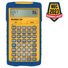 Calculated Industries 5070 ElectriCalc Pro Electrical Code Calculator Updat...