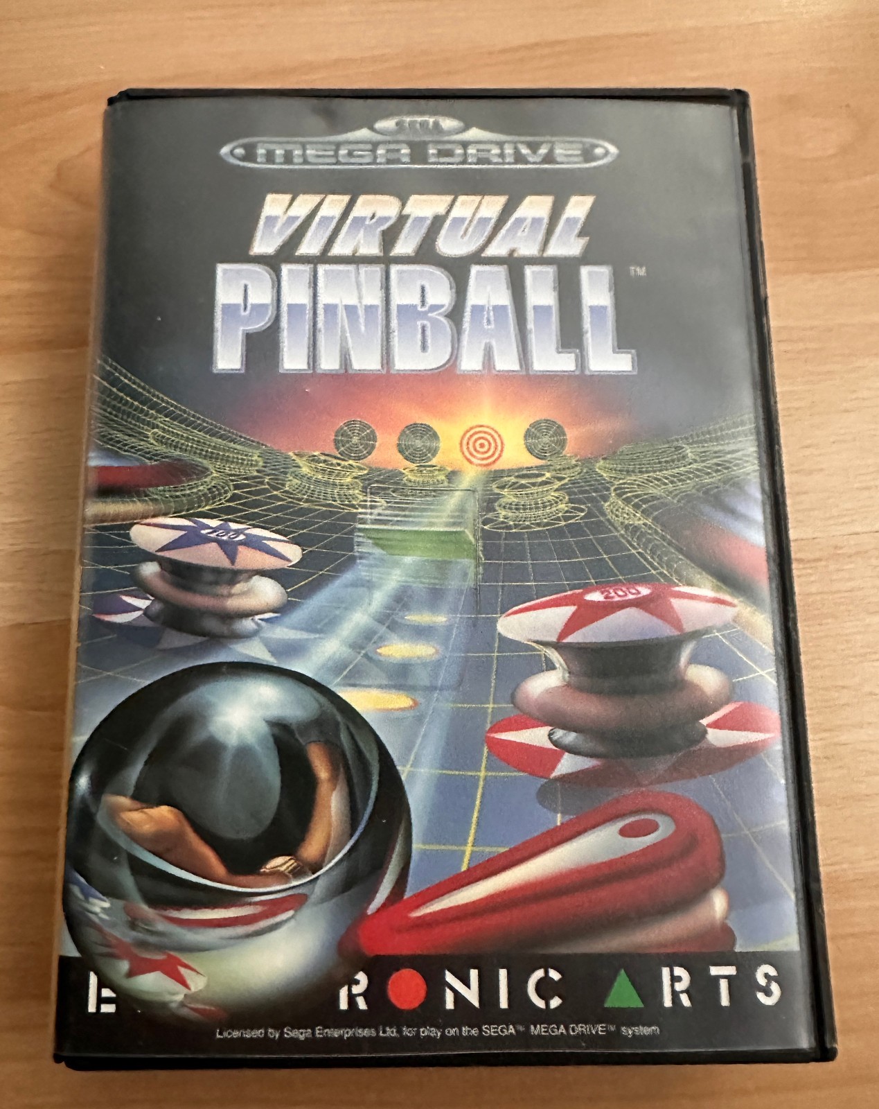 VIRTUAL PINBALL, SEGA Mega Drive Spiel
