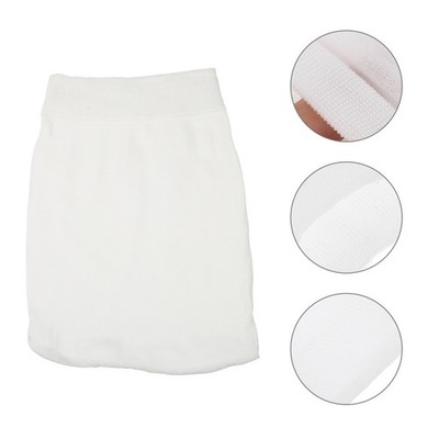 5Pcs Nylon Pool Filter Bags Durable Floating Skimmer Socks White for Pool Use