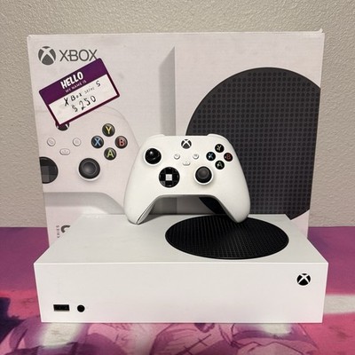 Microsoft Xbox Series S 512GB White Console w/ Controller, HDMI, Power, 4K Wi-Fi