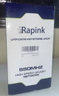 NEW RAPINK UTP CAT6 KEYSTONE JACK 550MHZ 25 PACK
