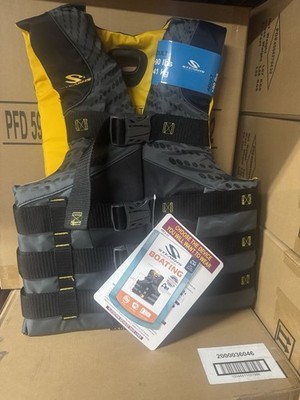 2-pack of Stearns Adult  Life Jackets S/M USCG PFD 50 Type III | New | Boating