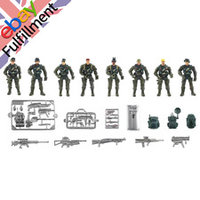 8 Pcs/set SWAT Military Army Action Figure Joints Soldiers Model Toy For Kids