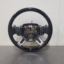 17 2017range Rover Autobiography Steering Wheel Black Leather With Heat