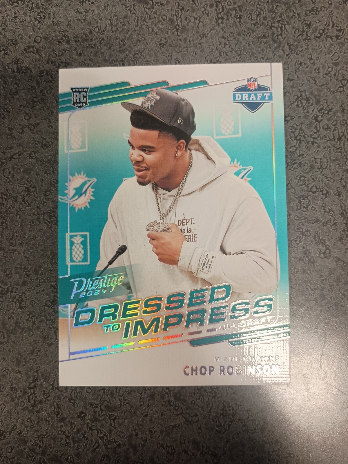 Chop Robinson Panini Prestige Dressed to Impress NFL Draft #DTICRN Base