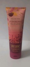 Bath  Body Works PINKBERRY CLOUDS Ultimate Body Cream 8oz. NEW HTF