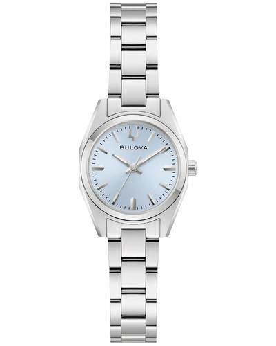 Bulova Women's Surveyor Silver Stainless Steel Quartz Watch 22MM 96L345 Bulova Women's Surveyor Silver Stainless Steel Quartz Watch 22MM 96L345