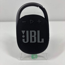 JBL Clip 4 Portable Waterproof Bluetooth Speaker Black CLIP4D