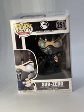 Funko Pop! Mortal Kombat X Sub-Zero #251 Vaulted w/ Protector
