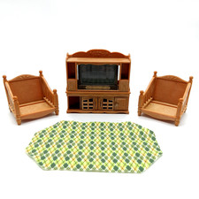 Epoch Sylvanian Families Calico Critters Doll House Furniture Living Room Set