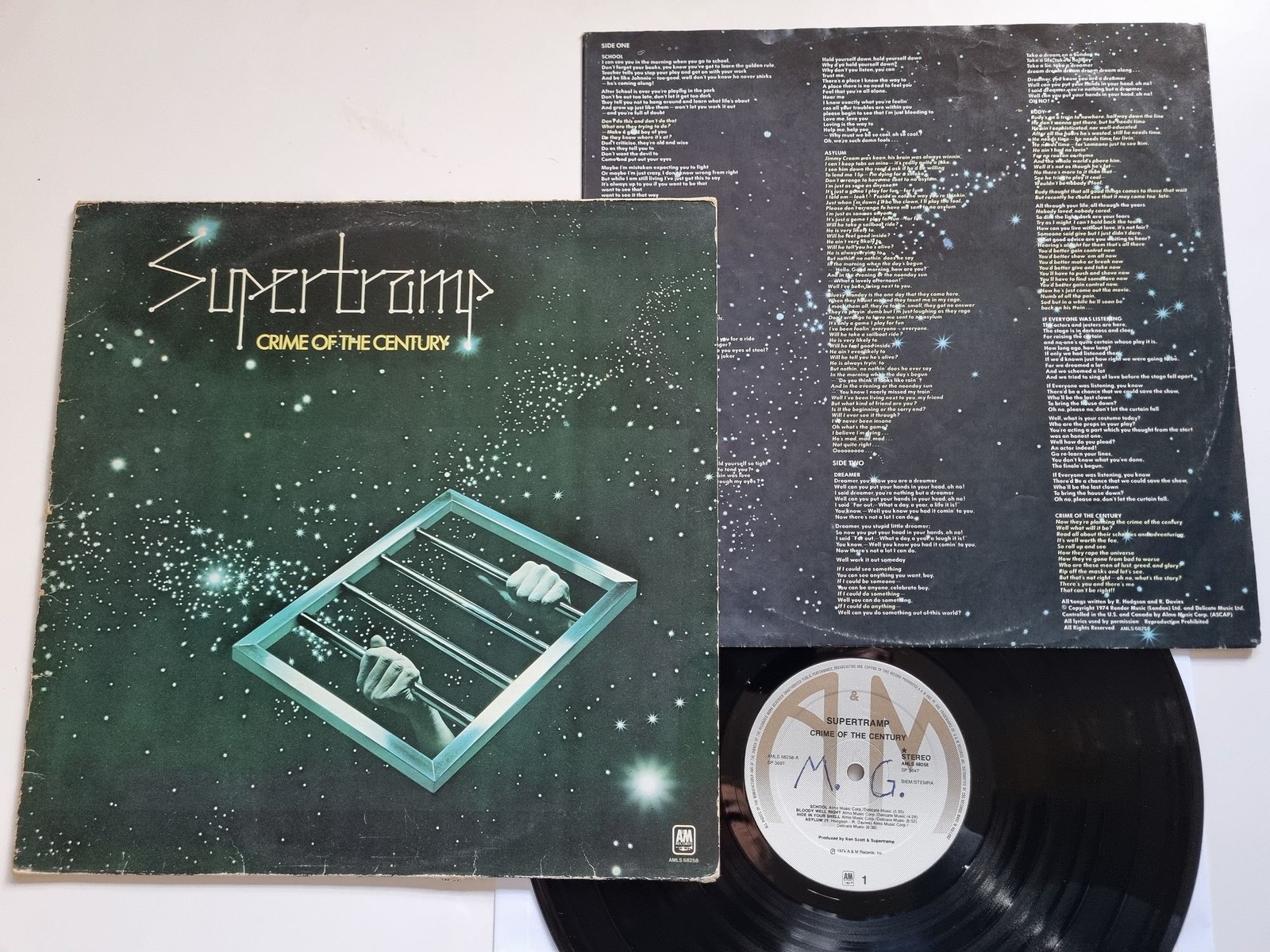 Supertramp - Crime Of The Century Vinyl LP Holland
