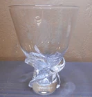 Steuben Art Glass Vase Hershey PA 100th Anniversary Cocoa Bean Baby 1994