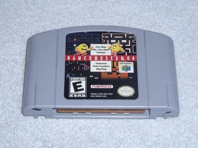 任天堂64 Namco Museum Nintendo 64 Authentic N64 video game Pac Man Galaga