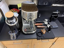 Breville bambino plus, df54 Grinder, Upgraded Accessories. All You Need