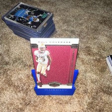 Panini 2021 Plates & Patches Tamorrion Terry Full Coverage Rookie Card