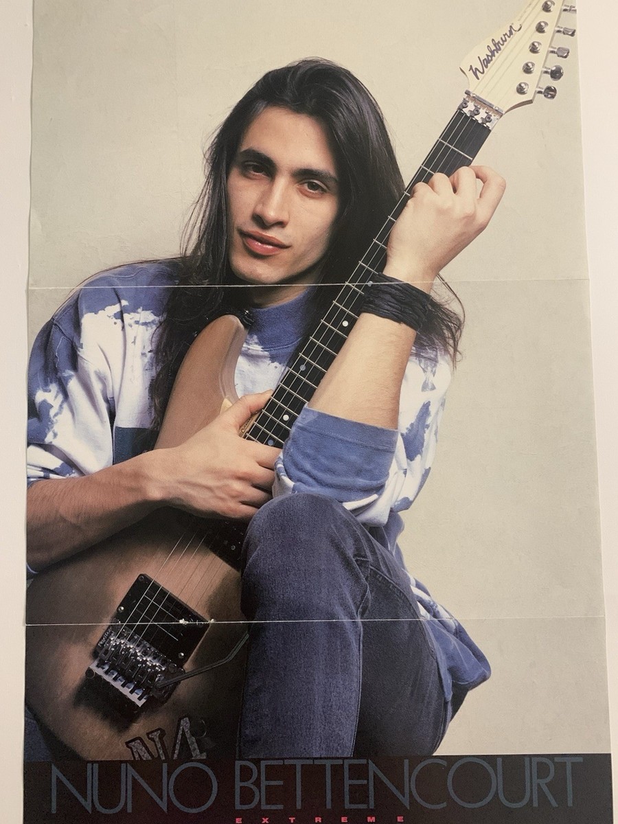 Nuno Bettencourt, Extreme 17”x 11.5” Poster | eBay