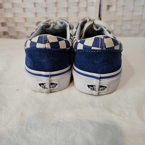 Scarpe casual Vans Off The Wall 507452 blu a scacchi uomo 6,5 donna 8 - Foto 4 di 16