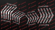Pantarsal Arthrodesis Locking Plates L & R 2.0,2.7,3.5 mm 20 PCs By Zaman Produc