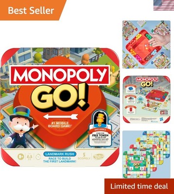 Exciting Monopoly GO! Board Game - Enjoy Unique Mini Boards and Family Fun Times