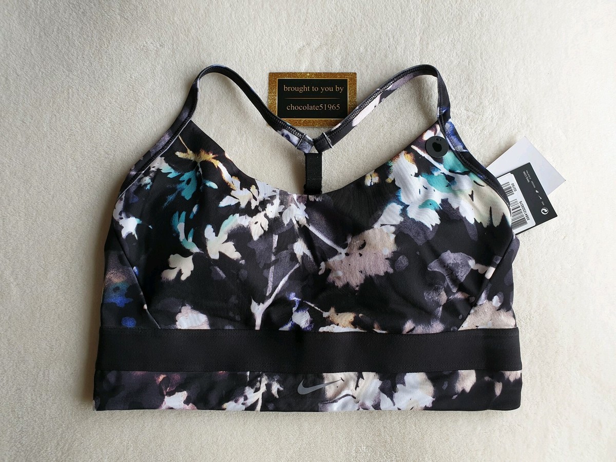 nike indy floral sports bra