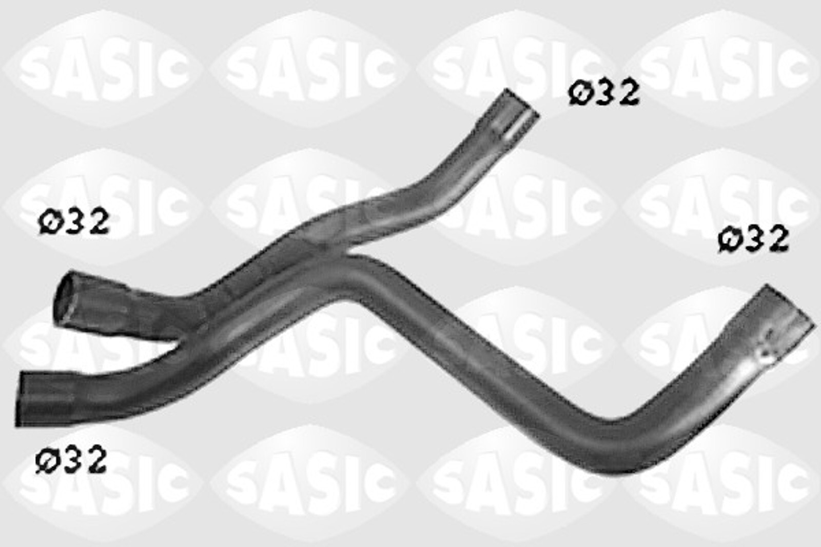 Durite inférieure de radiateur pour VW Polo 1995 à 2002 pièce de rechange moteur