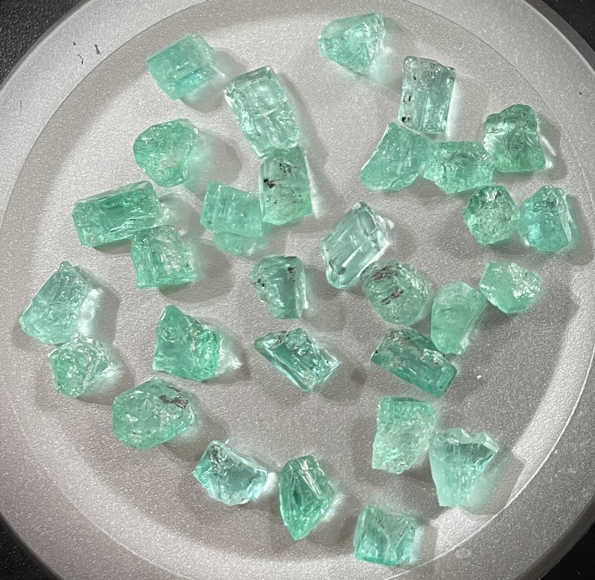 carats Natural Colombian Emeralds **$500 Value** Rough
